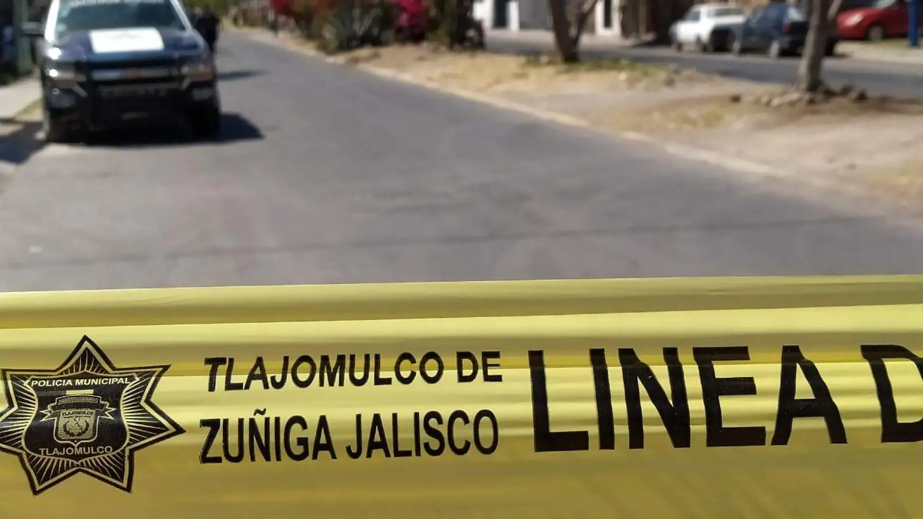 Escena del crimen Tlajomulco de Zuñiga